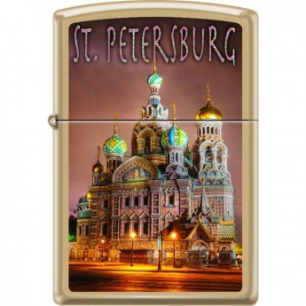 Зажигалка ZIPPO 254B ST. PETERSBURG Зажигалка ZIPPO 254B ST. PETERSBURG